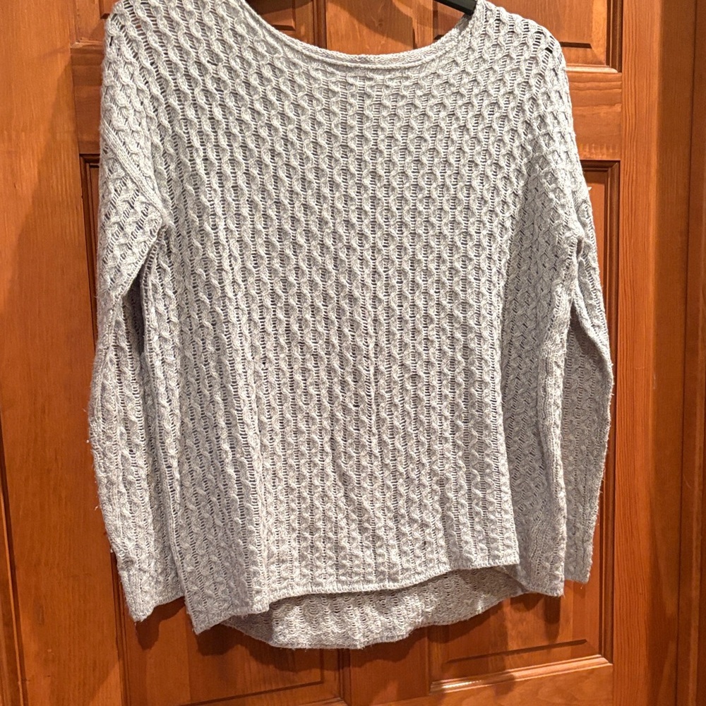 JCPenney Gray Crew Neck Sweater